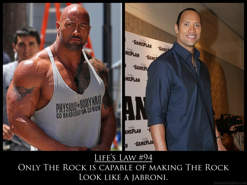 Qual a verdadeira altura do Dwayne Johnson/The Rock?
